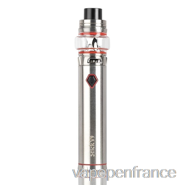 Smok Stick V9 & Stick V9 Max 60w Kit De Démarrage V9 Standard - Stylo Vape En Acier Inoxydable